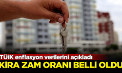 Enflasyon verileri açıklandı, Aralık ayı kira zam oranı belli oldu