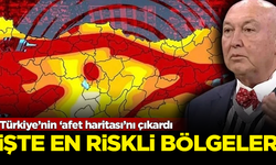 Türkiye’nin ‘afet haritası’nı çıkardı! İşte en riskli bölgeler...