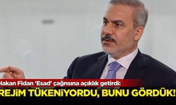 Hakan Fidan 'Esad' çağrısına açıklık getirdi