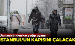 Meteoroloji uzmanı duyurdu: Kar İstanbul'un kapısını çalacak