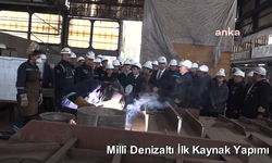 TF-2000 ve Milli Uçak Gemisi’nin ilk sac kesimleri yapıldı