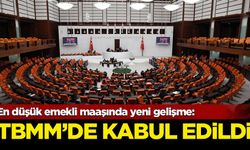 En düşük emekli maaşı düzenlemesi TBMM'de kabul edildi