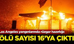 Los Angeles yangınlarında rüzgar hazırlığı: Ölü sayısı 16'ya çıktı