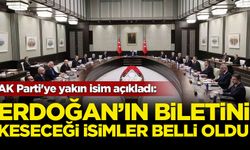 AK Parti'ye yakın isim açıkladı: Erdoğan'ın biletini keseceği isimler belli oldu