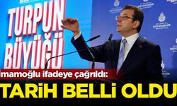 İmamoğlu ifadeye çağrıldı: Tarih belli oldu