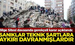 Bilge Sitesi davasında gerekçeli karar açıklandı: Sanıklar teknik şartlara aykırı davranmışlardır