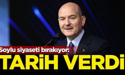 Soylu siyaseti bırakıyor: Tarih verdi