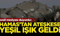 İsrail medyası duyurdu: Hamas'tan ateşkese yeşil ışık