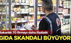 Bakanlık 70 firmayı daha ifşaladı: Gıda skandalı büyüyor