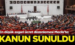 En düşük asgari ücret düzenlemesi Meclis'te