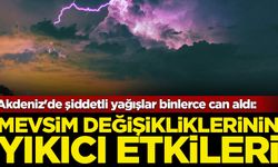 Akdeniz'de şiddetli yağışlar binlerce can aldı: İklim değişikliğinin yıkıcı etkileri