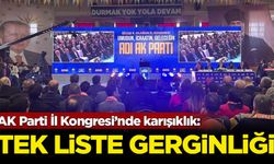 AK Parti Sivas 8. Olağan İl Kongresi'nde “tek liste” gerginliği