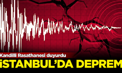 SON DAKİKA! İstanbul'da korkutan deprem