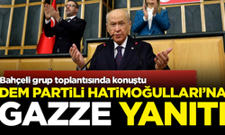 MHP Lideri Bahçeli'den DEM Partili Hatimoğulları'na 'Gazze' yanıtı