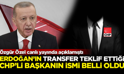 Erdoğan'ın AKP'ye transfer teklif ettiği CHP'li belediye başkanı belli oldu