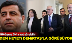 DEM Parti'nin İmralı heyeti, Selahattin Demirtaş'la görüşüyor