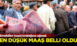 Büyük hayal kırıklığı! En düşük emekli maaşı belli oldu