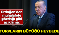 Erdoğan'dan muhalefeti gözdağı gibi açıklama: Daha turpların büyüğü heybede