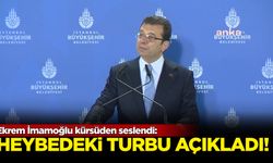 Ekrem İmamoğlu heybedeki turbu açıkladı!