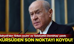 Devlet Bahçeli son noktayı koydu: 'Erken seçim' ve 'Selahattin Demirtaş' yanıtı