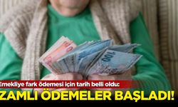 Emekliye fark ödemesi için tarih belli oldu