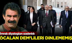 Diyaloglar sızdırıldı! Öcalan DEM Parti heyetini dinlememiş