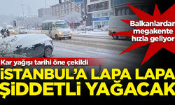 Kar yağışı tarihi öne çekildi! İstanbul'a lapa lapa kar yağacak