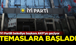 İYİ Partili belediye başkanı AKP’ye geçiyor! Temaslara başladı