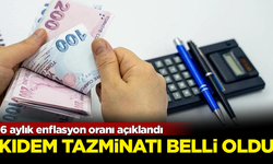 Enflasyon oranının açıklanması sonrası, kıdem tazminatı tavanı belli oldu