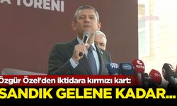 Özgür Özel'den iktidara kırmızı kart: Sandık gelene kadar...