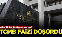 SON DAKİKA! Merkez Bankası, 2025'in ilk faiz kararını açıkladı