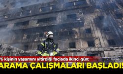 76 kişinin yaşamını yitirdiği faciada ikinci gün: Otelde arama çalışmaları yeniden başladı