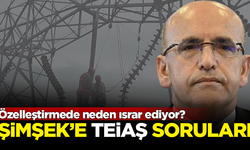 Mehmet Şimşek'e TEİAŞ soruları! Özelleştirmede neden ısrar ediyor?