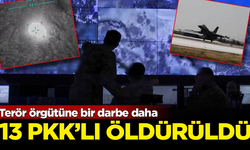 Terör örgütüne bir darbe daha: Irak ve Suriye'de 13 PKK'lı öldürüldü