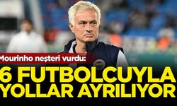 Mourinho neşteri vurdu: 6 futbolcuyla yollar ayrılıyor