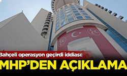 Bahçeli operasyon geçirdi iddiası: MHP'den açıklama