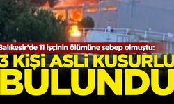 Balıkesir’de 11 işçinin ölümüne sebep olmuştu: 3 kişi asli kusurlu bulundu