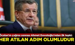 Öcalan'ın çağrısı sonrası Ahmet Davutoğlu'ndan ilk tepki...