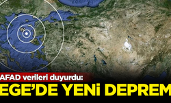 AFAD duyurdu: Ege Denizi'nde 4.8 büyüklüğünde deprem