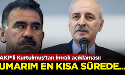 TBMM Başkanı Numan Kurtulmuş'tan flaş İmralı açıklaması: Umarım en kısa sürede...