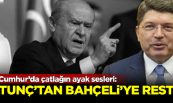 Cumhur’da çatlağın ayak sesleri: Bakan Tunç'tan Bahçeli'ye rest