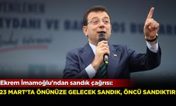 Ekrem İmamoğlu'ndan sandık çağrısı!