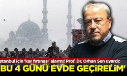 İstanbul için 'kar fırtınası' alarmı! Prof. Dr. Orhan Şen uyardı