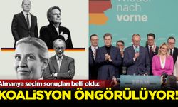 Almanya seçim sonuçları belli oldu: Koalisyon öngörülüyor!