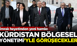 DEM Parti'nin İmralı heyeti, Kürdistan Bölgesel Yönetimi'yle görüşecek