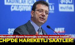 CHP'de hareketli saatler: Milletvekilleri Ekrem İmamoğlu için imza vermeye başladı