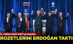 Üç milletvekili AKP'ye katıldı!