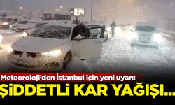 Meteoroloji'den İstanbul için yeni uyarı: Şiddetli kar yağışı...