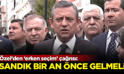 Özgür Özel'den erken seçim çağrısı: Sandık bir an önce gelmeli