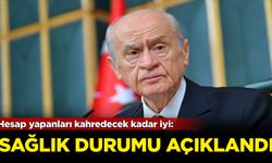 Bahçeli'nin sağlık durumu açıklandı: Hesap yapanları kahredecek kadar iyi!